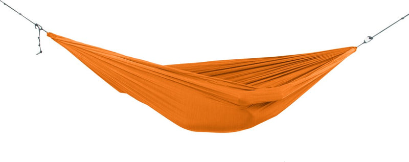 Ticket to the moon - hangmat - home hammock terracotta orange (320 × 230 cm. premium fabric with 10kn carabiners. ropes hammock sleeves)