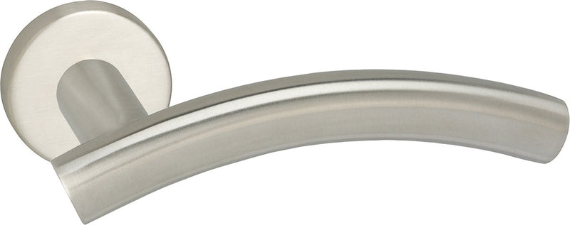 Impresso deurkruk - liverpool - voor binnen - rond - rvs - 2 stuks