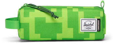 Herschel minecraft settlement pencil case little - creeper - 1 liter