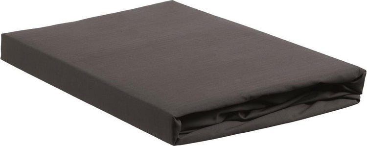 Beddinghouse - percale-katoen - split-topper - hoeslaken - 140x200 cm - antraciet