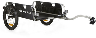 Burley flatbed fietskar – fietsaanhanger – bikepacking – inklapbaar – opvouwbaar – zwart