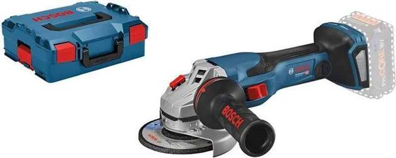 Bosch professional gws 18v-15 c haakse slijper - biturbo - zonder 18v accu en lader - in l-boxx