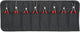 Knipex 00 19 58 v02 precisie-borgveertang set geschikt voor borgringen binnen- en buitenringen 12-25 mm, 19-60 mm 10-25