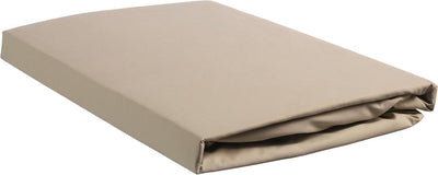 Beddinghouse percale katoen - topper hoeslaken - 180x210 - zand