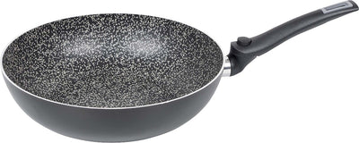 Bo-camp - wokpan - turn - wegklapbare pannengreep - inductie - ø 28 cm