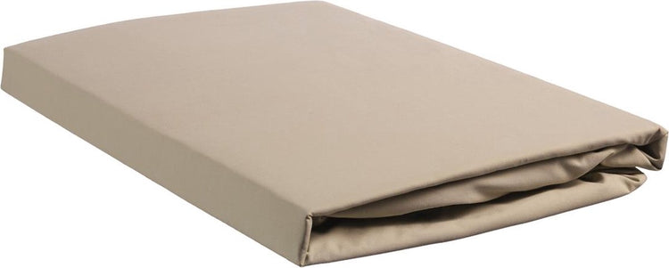 Beddinghouse - percale katoen - topper hoeslaken - 90x200 cm - zand
