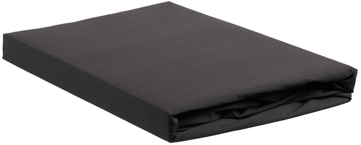 Ambiante katoen - hoeslaken - 200x210 220 - antraciet