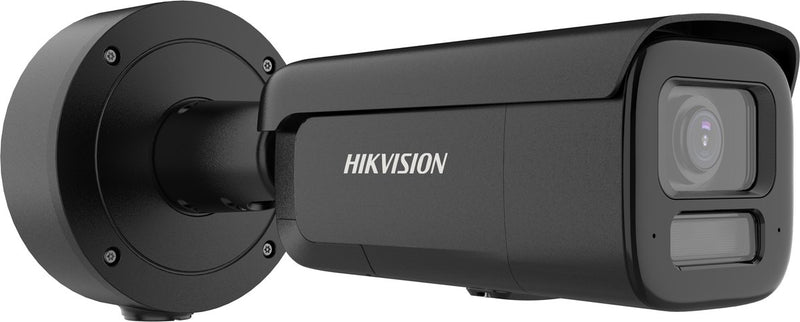 Hikvision pro series with colorvu ds-2cd2687g3-lizs2uy sl(2.8-12mm)black bewakingscamera kogel (vorm) ip-beveiligingscamera binnen buiten 3840 x 2160 pixels wand paal