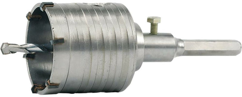 Vorel professionele gatenzaag voor metselwerk - ø 65 mm - hex-adapter - inclusief centreerboor - dozenboor voor beton en baksteen - 03240