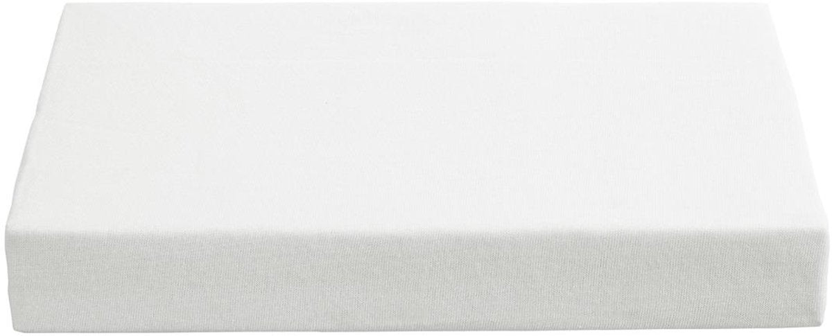 Ambiante jersey - hoeslaken - 120x200 - wit