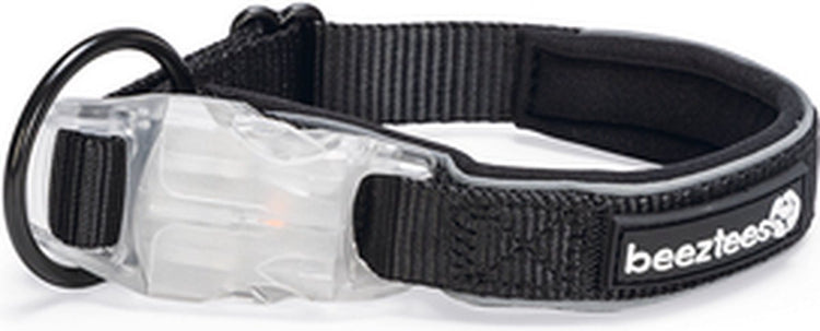 Beeztees hondentuig parinca supreme y-tuig - hondenharnas kleine honden - nylon - zwart - maat s - 38-51cmx15mm