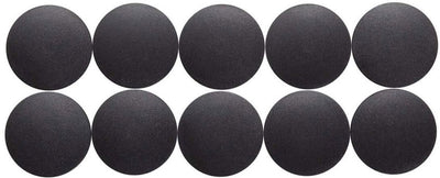 Maul magneet rond 10 stuks 0,8 kg kunststof ferriet bruchsicher erodiert lackiert ø 3.2 x 0.96 cm zwart