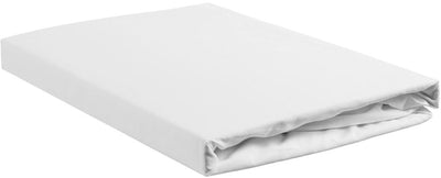 Ambiante katoen - hoeslaken - 90x200 210 - wit