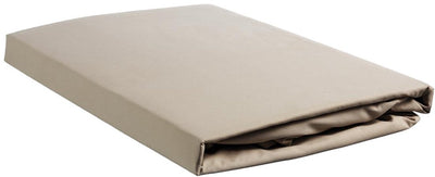 Ambiante katoen - topper hoeslaken - 140x200 - taupe