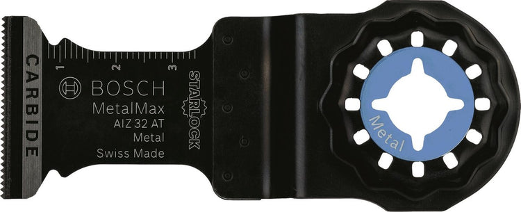 Bosch aiz 32 at carbide invalzaagblad - 32 x 50 mm - voor metaal