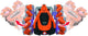 Lexibook crosslander® 360+ - oplaadbare en programmable radio-controlled stunt car met verlichting.