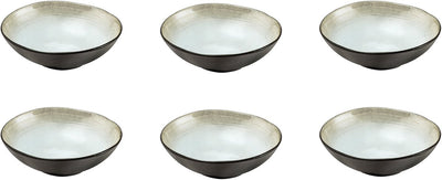 Medard de noblat - shadow nacre - grote kom 15.2 cm - 6 delig - stoneware