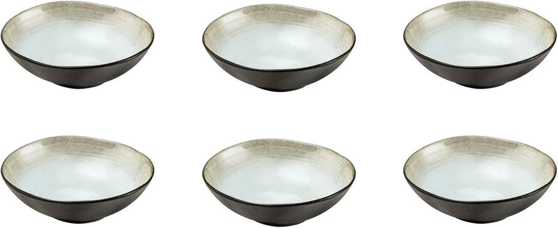 Medard de noblat - shadow nacre - grote kom 15.2 cm - 6 delig - stoneware