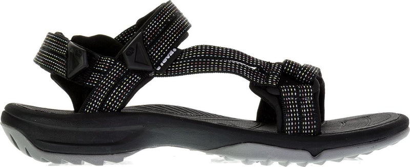 Teva w terra fi lite dames sandalen - city lights zwart - pastel