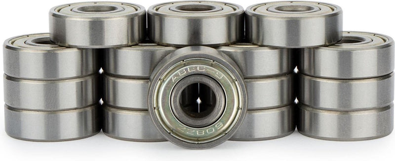 Nijdam kogellagers - abec 9 chrome - 16st - chroom