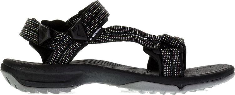 Teva w terra fi lite dames sandalen - city lights zwart - pastel