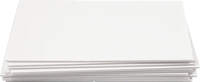 Creativ company foamboard a4 3 mm wit 10 stuks