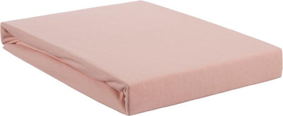 Beddinghouse - jersey-stretch - hoeslaken - 200x220 cm - licht roze