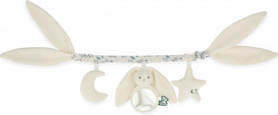 Kaloo lapinoo – wagenspanner - kinderwagenaccessoire - crème - konijn
