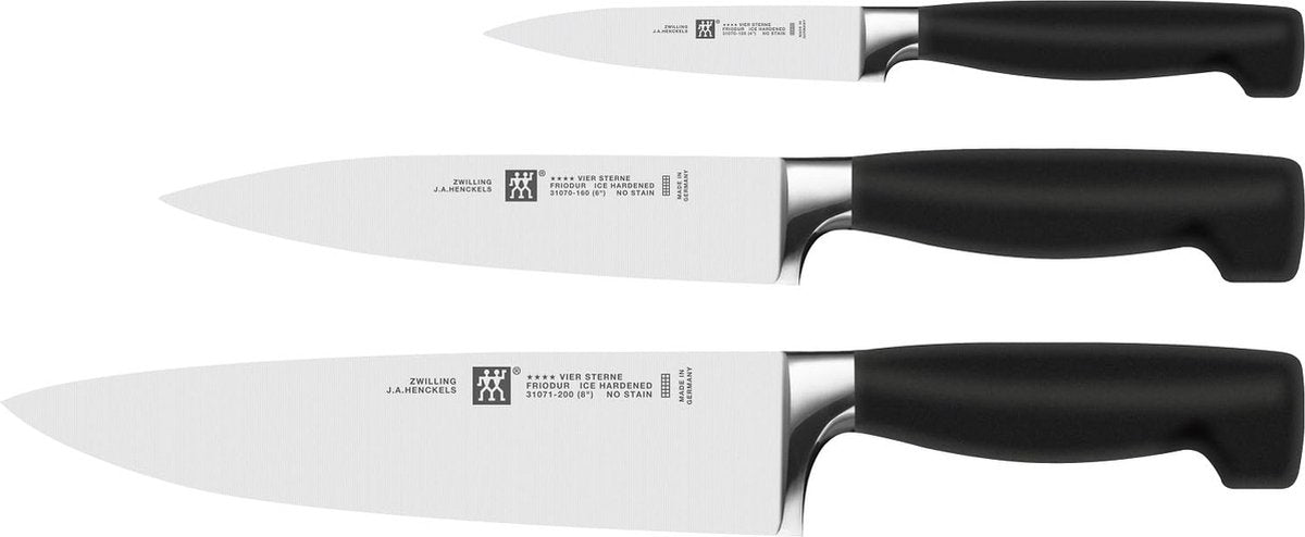 Zwilling ****four star 3-delige messenset