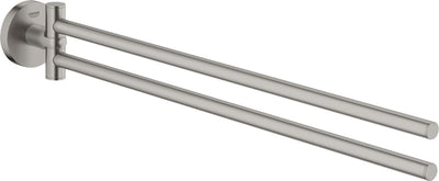 Grohe start handdoekhouder - supersteel (rvs look)