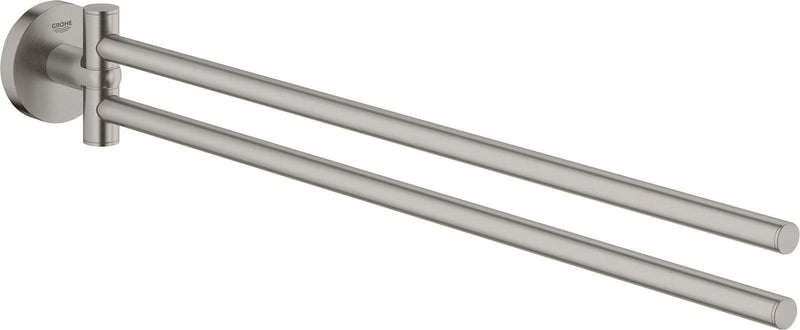 Grohe start handdoekhouder - supersteel (rvs look)