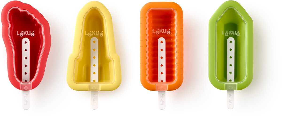 Lékué ijsvormpjes - iconic - 4 st. - mixed