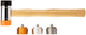 Grupa topex - moker met verwisselbare koppen - 660g - 45mm