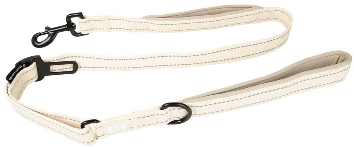 Explor duvoplus ultimate fit leiband on-the-road fashion voor honden 130cm-25mm antique white