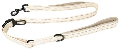 Explor duvoplus ultimate fit leiband on-the-road fashion voor honden 130cm-25mm antique white one size