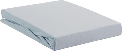 Beddinghouse - jersey-stretch - split-topper - hoeslaken - 200x220 cm - licht blauw