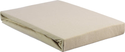 Beddinghouse jersey - topper hoeslaken - 160x200 220 - zand