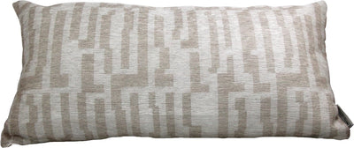 Hd collection kussen strepen naturel 35x70x3cm