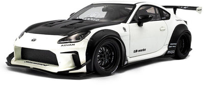 Solido toyota gr86 liberty walk body kit '24, wit schaal 1:18