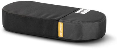 bagagedragerkussen Recycled 38 cm zwart grijs