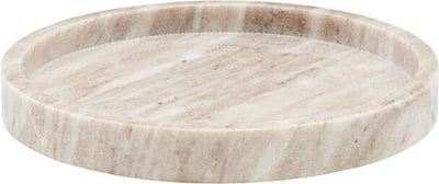 Meraki  - marble tray ø 25 cm - beige (mkma012 312530012)