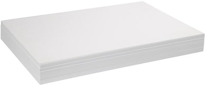 Creativ company wit papier 190 grams – a2 hobbykarton – stevig wit knutselpapier – 42x60 cm