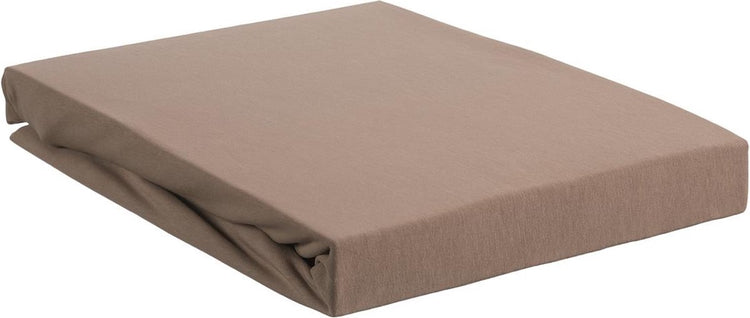 Beddinghouse - jersey-stretch - split-topper - hoeslaken - 160x220 cm - taupe
