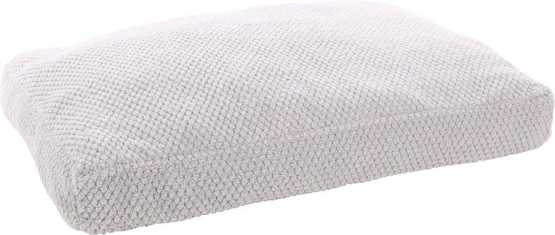 Flamingo hondenkussen – kattenkussen – hondenbed kattenbed – jacquard grijs – 100x70x12 cm – extra groot comfort