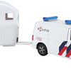 Kids globe vw transporter politie met cheval liberte paardentrailer