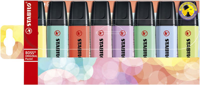 Stabilo fluorescerende markeerstift set boss multicolour (5 stuks)