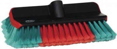 Vikan 524752 hoekborstel met watertoevoer high low 280mm zacht gespleten haren