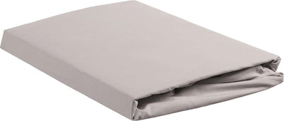 Beddinghouse - percale katoen - hoeslaken - 140x200 cm - licht grijs