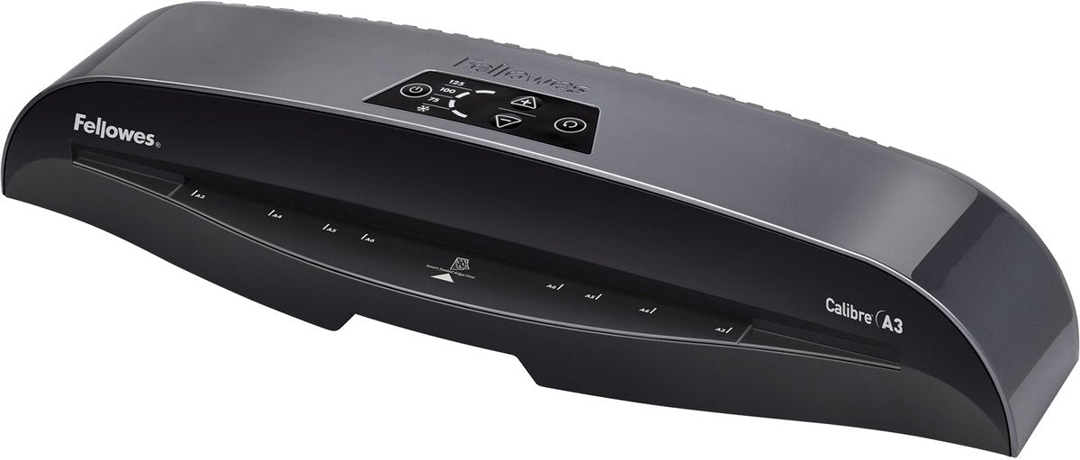Fellowes calibre a3 lamineermachine – 125 micron – 1 min opwarmtijd – anti-vastloop – zwart