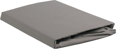 Ambiante katoen - topper hoeslaken - 120x200 - grijs